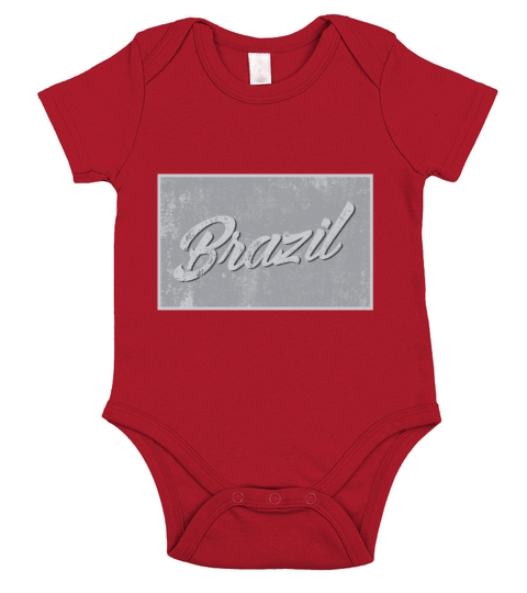 Brazil Short Sleeve Baby One-Piece