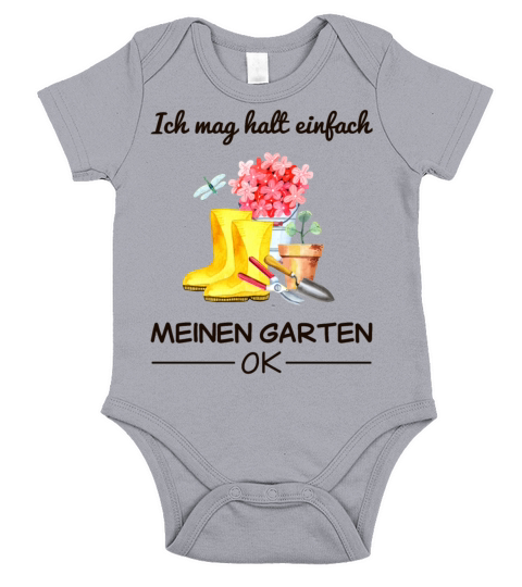 Garden Gardener Hobby Gardener Saying Gift Short Sleeve Baby One-Piece