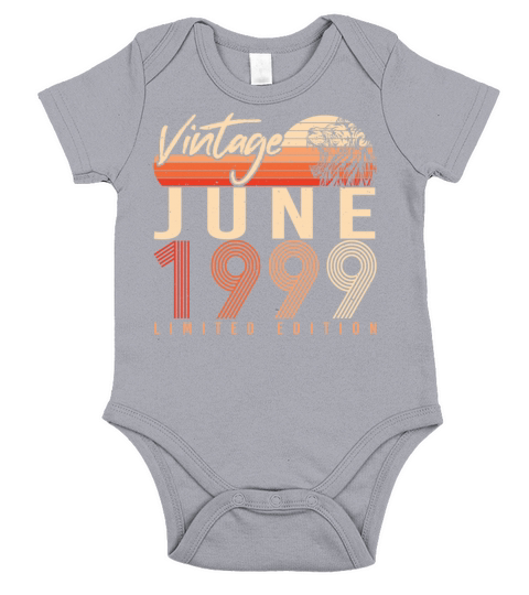Gift Idea June 1999 Short Sleeve Baby One-Piece