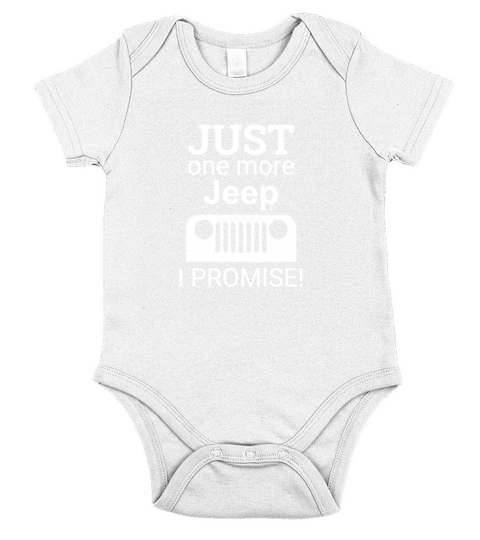 Just One More Jeep I Promise Short Sleeve Baby One-Piece