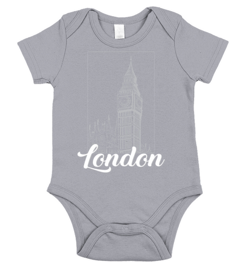 London Short Sleeve Baby One-Piece
