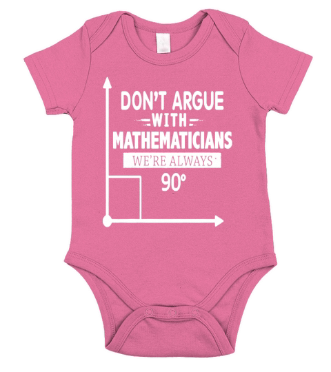 Mathematician Shirt - Mens T-Shirt Short Sleeve Baby One-Piece