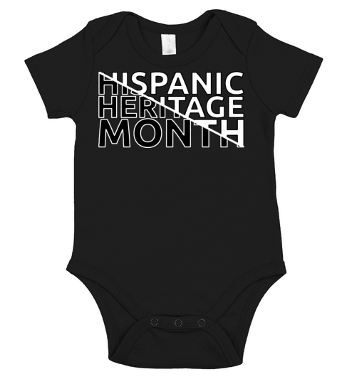 National Hispanic Heritage Month Dress Short Sleeve Baby One-Piece