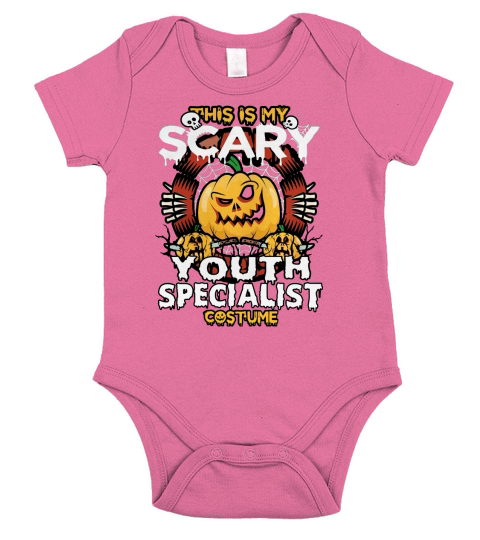 YOUTH SPECIALIST Scary Halloween Short Sleeve Baby One-Piece