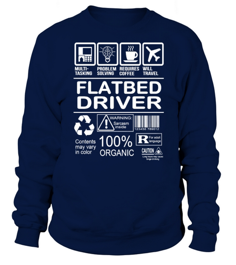 FLATBED DRIVER FMultiold Sweatshirt Unisex