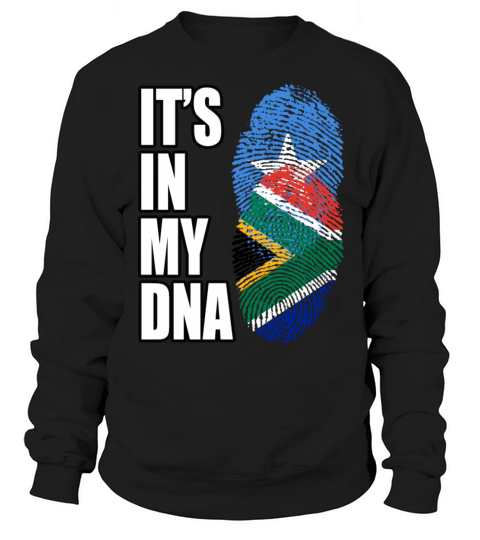 Somali And South African Vintage Heritage DNA Flag Sweatshirt Unisex