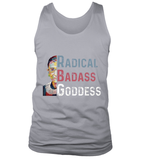 Radical Badass Goddess RBG Ruth Bader Ginsburg shirt - Coffee Mug (colored) Tank Top Unisex