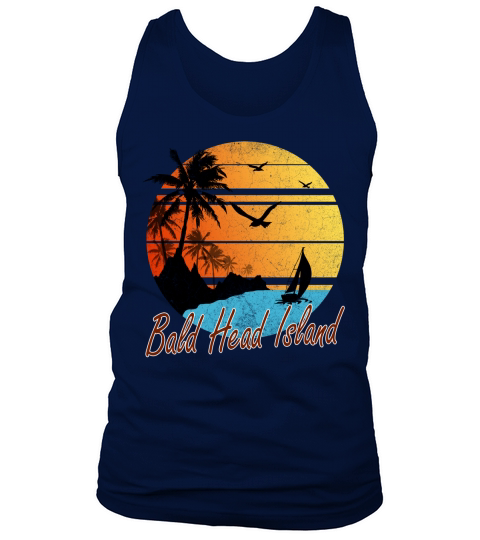Vintage Bald Head Island Beach Summer Gift 2020 Tank Top Unisex