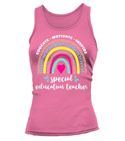 Educate Motivate Inspire Special Education Tank top Woman