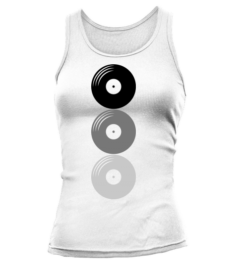 Records 3 vinyl Tank top Woman
