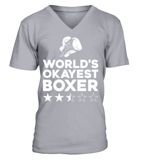 Boxing Gloves Vintage WorldS V-Neck T-shirt