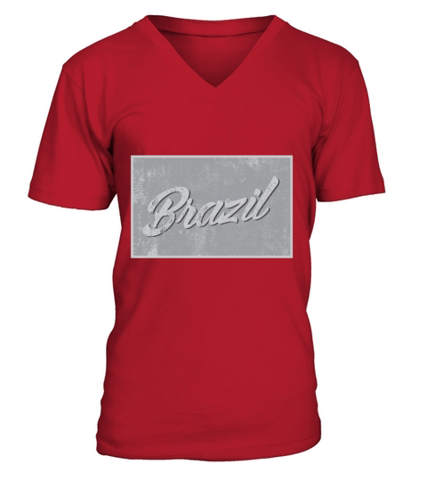 Brazil V-Neck T-shirt