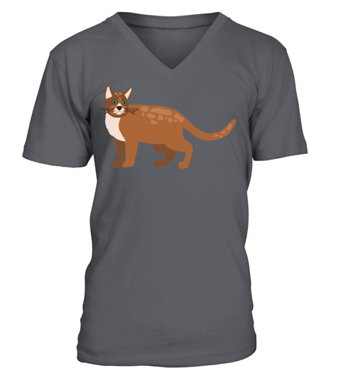 Cat(21) V-Neck T-shirt