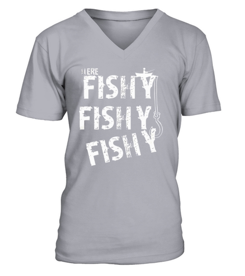 Funny Fathers Day Fishing T-Shirt Gift Idea Fisherman Tshirt V-Neck T-shirt