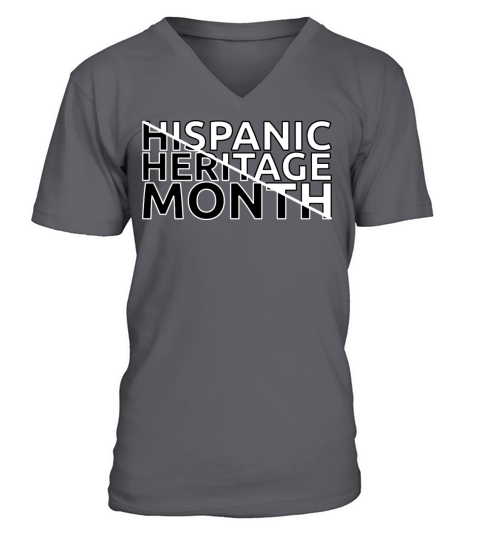 National Hispanic Heritage Month Dress V-Neck T-shirt