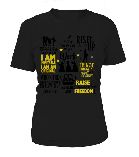 Alexander Hamilton Best Song Quotes Lyrics Coffee Mug Women's T-Shirt