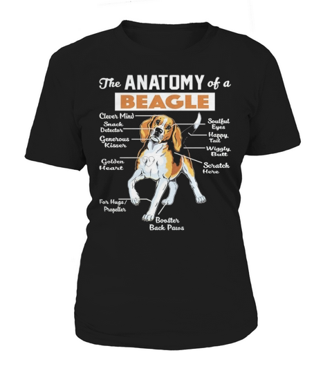 The Anatomy Of A Beagle Shirt Women's T-Shirt