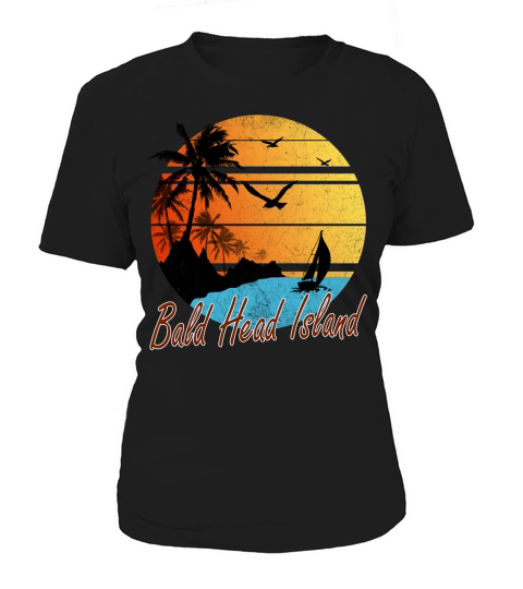 Vintage Bald Head Island Beach Summer Gift 2020 Women's T-Shirt
