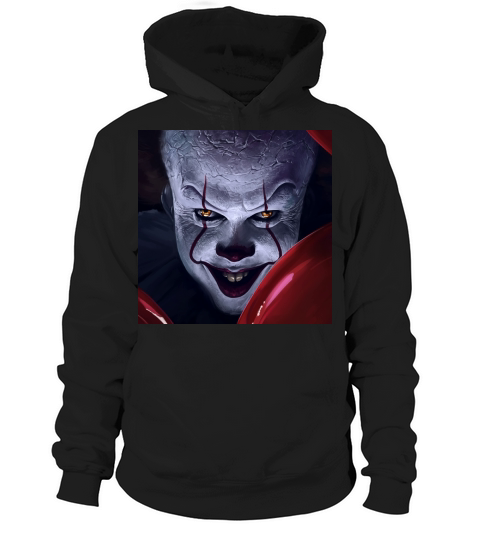 It Movie Creepy Pennywise Bedding Sets (Duvet Cover + Bed Sheet + 2 Pillowcases) Bmo054885 Hoodie Unisex
