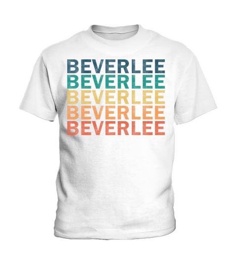 Beverlee Name T Shirt - Beverlee Vintage Retro Nam Kids T-Shirt