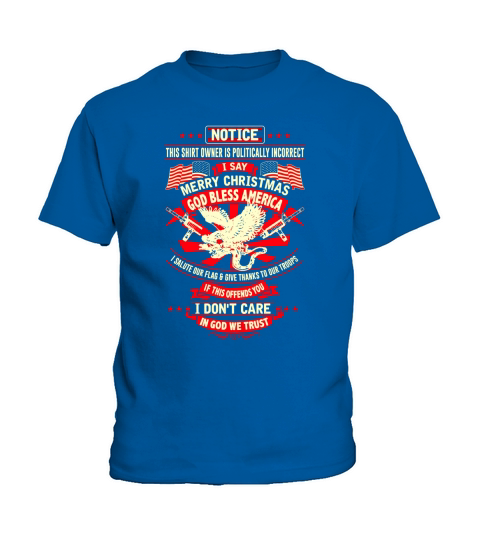Notice this shirt owner is Politically Incorrect TShirt Kids T-Shirt