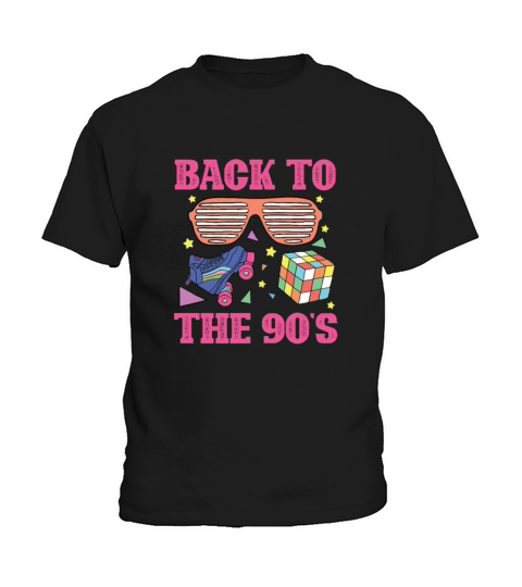 Retro 90s Nineties Era Vintage 1990s Kids T-Shirt