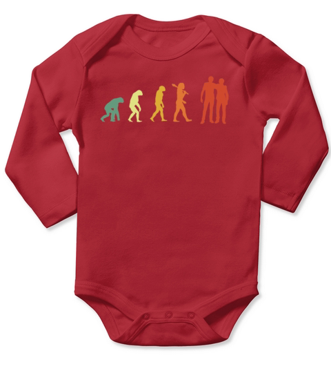 Buddy Evolution Retro Edition Long Sleeve Baby One-Piece