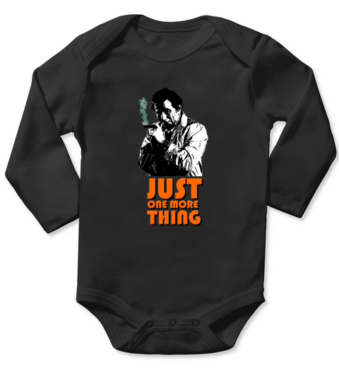 Columbo - Just One More Thing Long Sleeve Baby One-Piece
