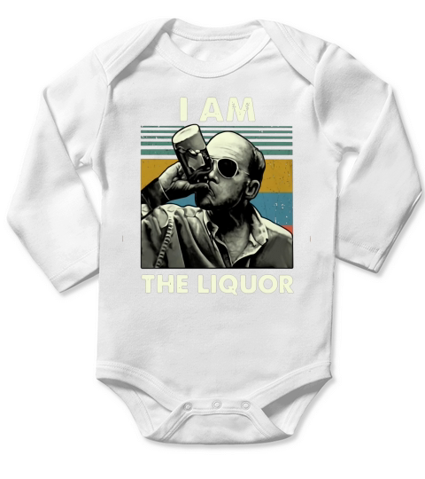 Jim Lahey I am the liquor vintage shirt Long Sleeve Baby One-Piece