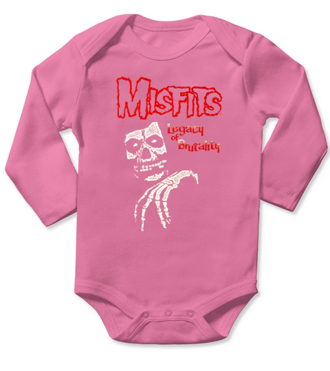 misfits legacy brutality Long Sleeve Baby One-Piece