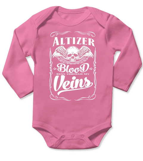 Proud To Be Altizer Tshirt Long Sleeve Baby One-Piece