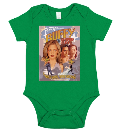 Buffy Once More With Feeling Short Sleeve Baby One-Piece