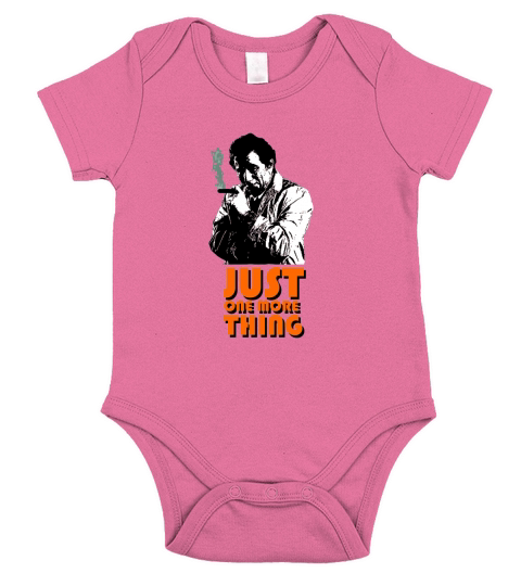 Columbo - Just One More Thing Short Sleeve Baby One-Piece