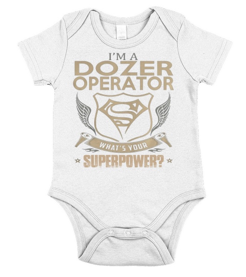 DOZER OPERATOR Short Sleeve Baby One-Piece