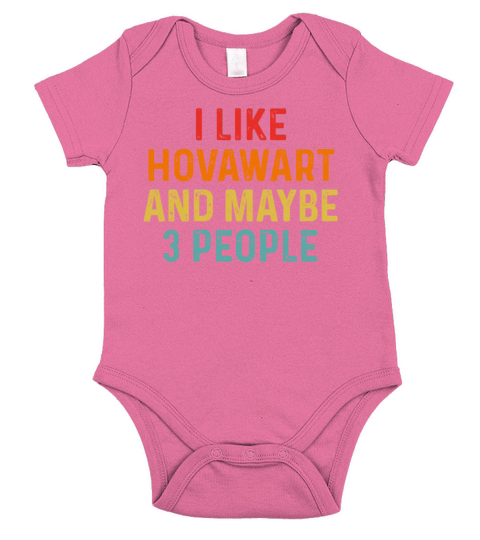 I Like Hovawart And Maybe 3 People Retro Vintage Short Sleeve Baby One-Piece