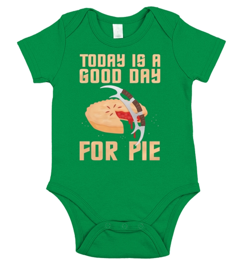 Klingon Pie - T Shirt Short Sleeve Baby One-Piece