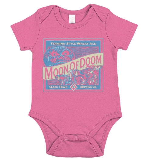 Moon Of Doom Ale Short Sleeve Baby One-Piece