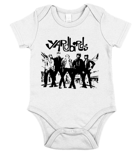 The Yardbirds Band Tshirt Short Sleeve Baby One-Piece