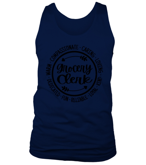 Grocery Clerk Vintage Gift Tank Top Unisex