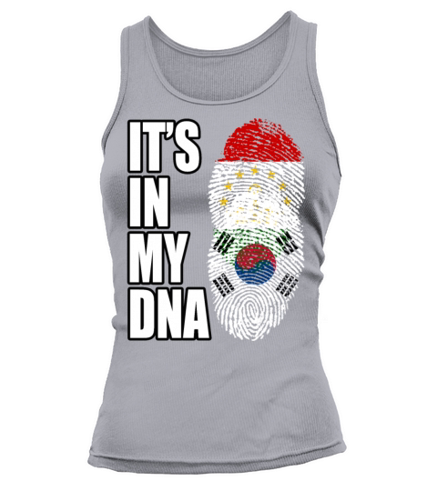 Tajikistani And South Korean Vintage Heritage DNA Tank top Woman