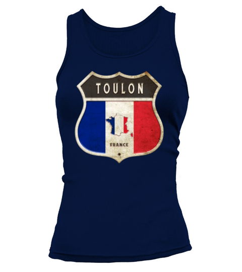 Toulon France coat of arms flags design Tank top Woman