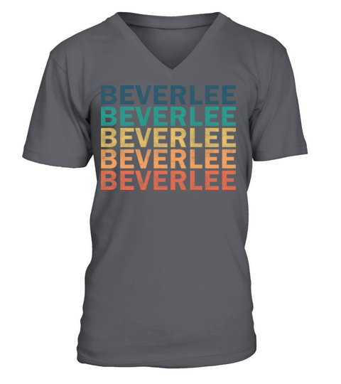 Beverlee Name T Shirt - Beverlee Vintage Retro Nam V-Neck T-shirt