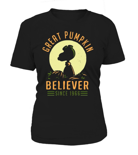 Peanuts Great Pumpkin believer since 1966 shirt Women's T-Shirt