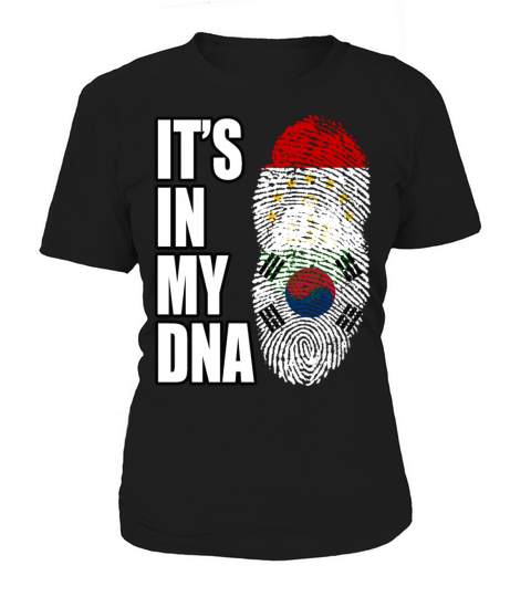 Tajikistani And South Korean Vintage Heritage DNA Women's T-Shirt