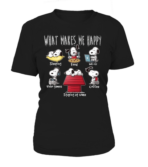 What makes Snoopy happy Women's T-Shirt
