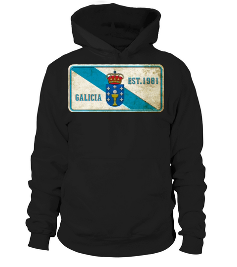 Galicia Vintage Sign Hoodie Unisex