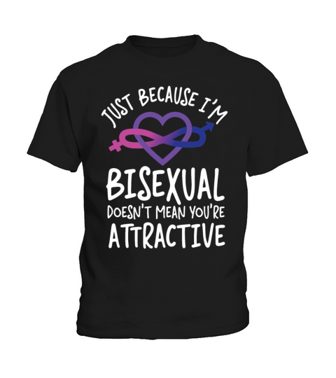 Bisexual Bi Pride Flag Just Kids T-Shirt