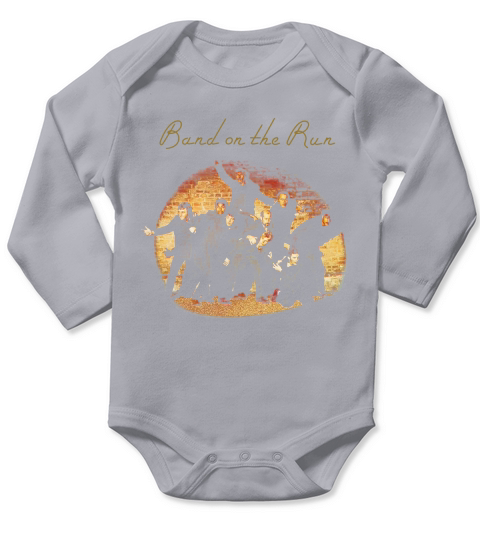 BAND ON THE RUN Long Sleeve Baby One-Piece