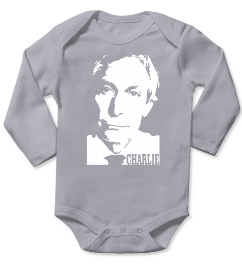Charlie Watts Fan Long Sleeve Baby One-Piece