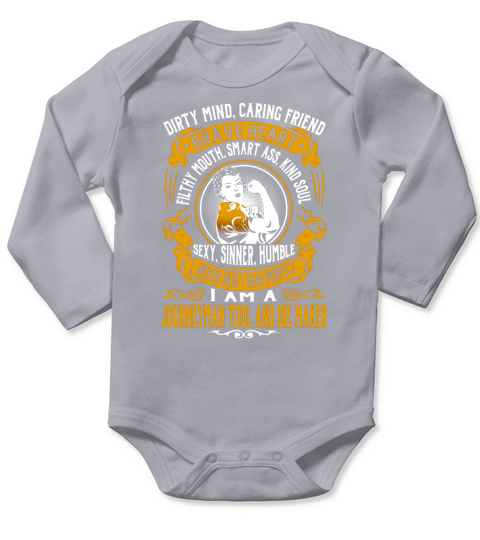 Journeyman Tool And Die Maker - I Never Said I Was Perfect - Job Shirt Long Sleeve Baby One-Piece